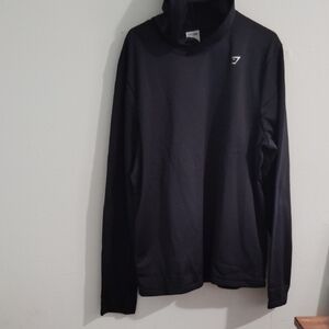 Gymshark Black Turtleneck Sweater
